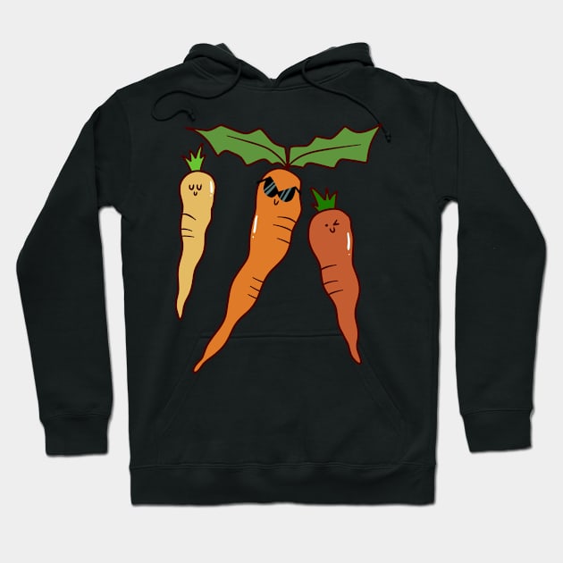 Cool Carrots Hoodie by saradaboru